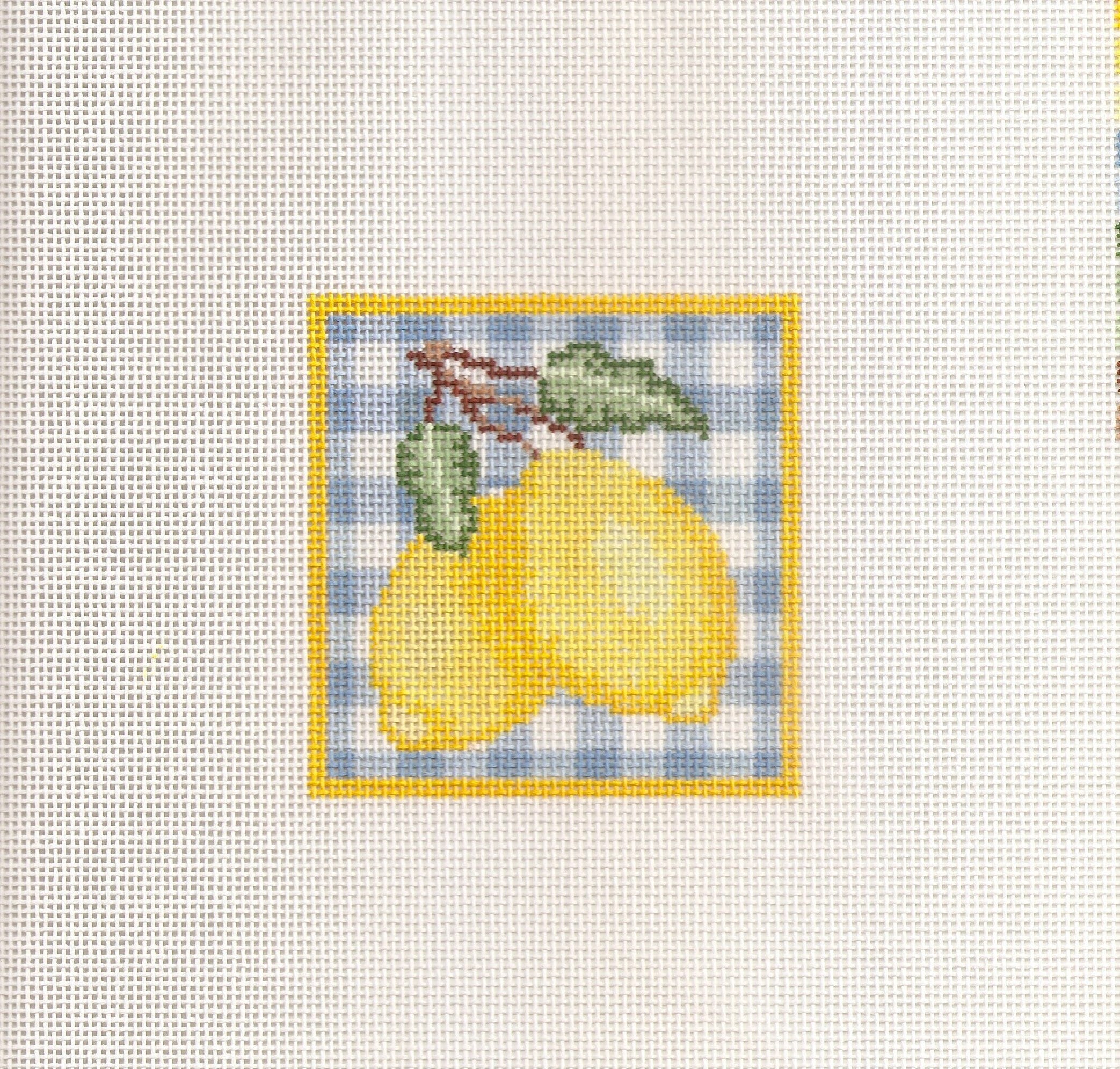 Lemon Beginner Needlepoint Kit