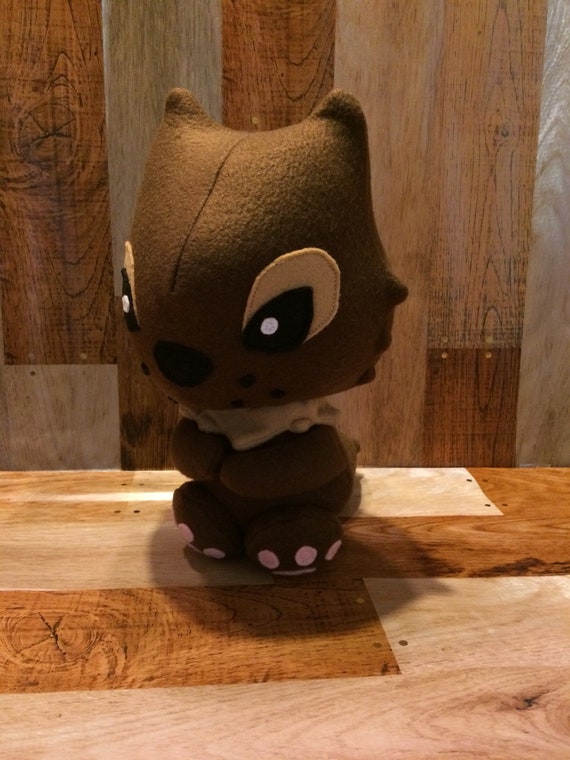 peluche loup garou