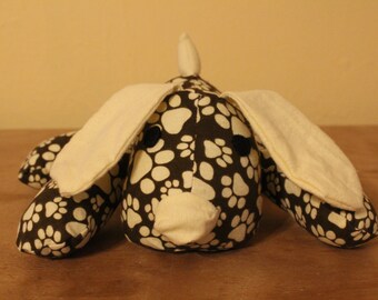 Venta - Tan y marrón impresión de piel cachorro / vivero decoración