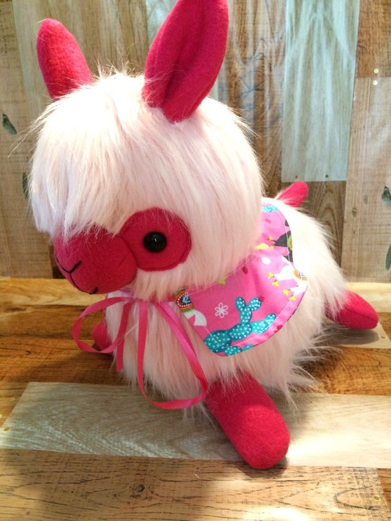 pink llama plush