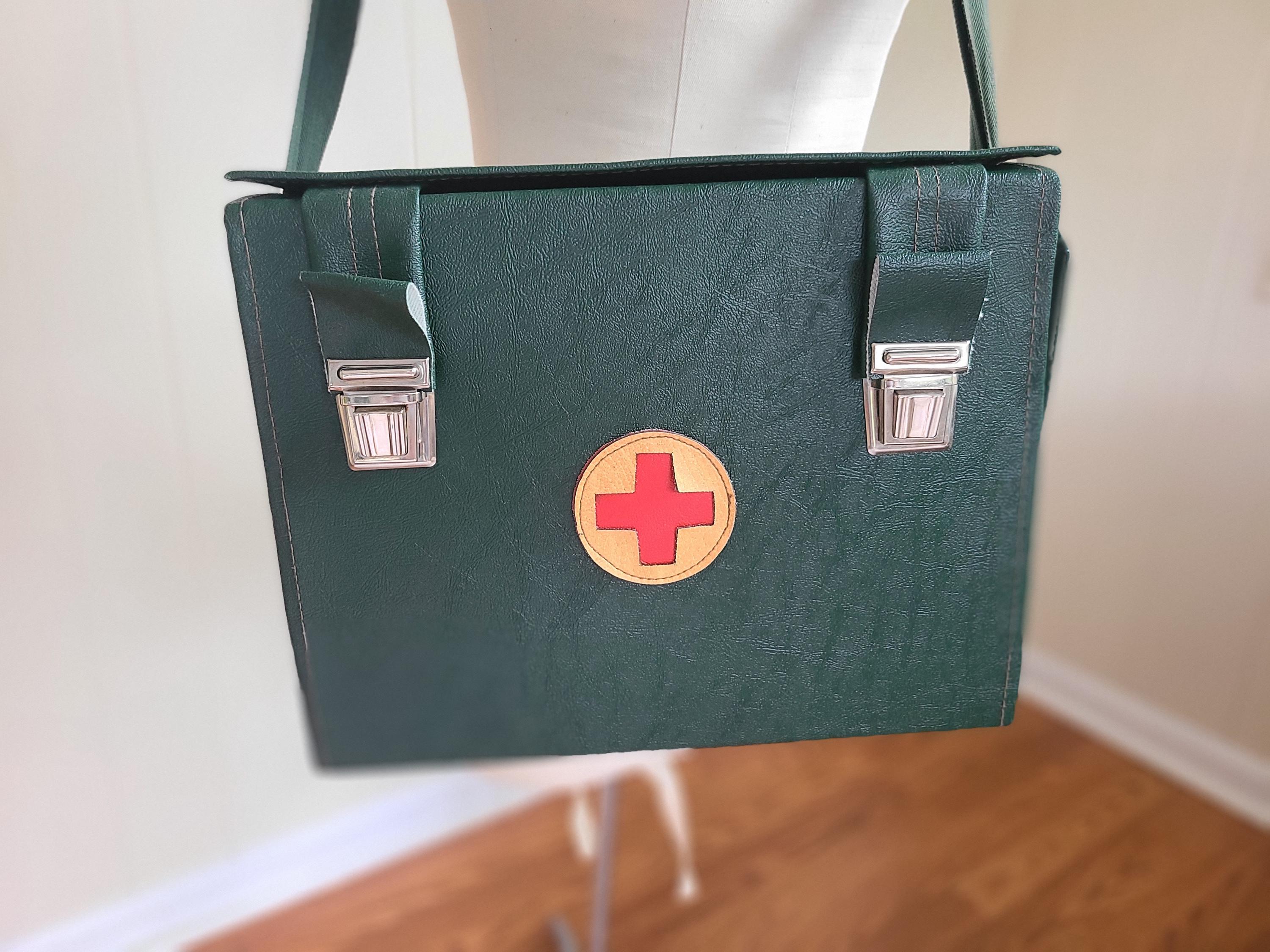 バッグ 90s  vintage medical bag Vintage Medical Bag - Etsy