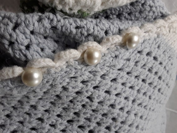 NOS Marisa Christine II Hand Knit Sweater Vest, P… - image 7