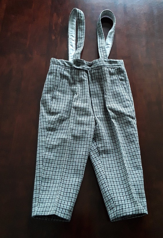 Toddler Boys' Tweed Pants With Suspenders, Long W… - image 3