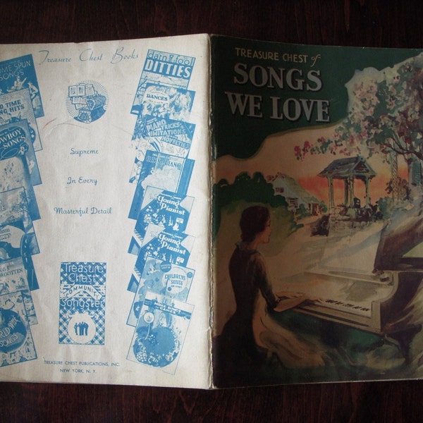 Vintage 1936 Songbook, Treasure Chest of Songs We Love Vocal and Piano Solos