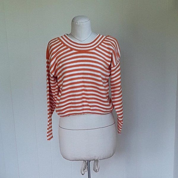 Women's 5 Stripe Sweatshirt Orange/Yellow Purple