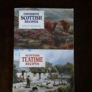 1990 Scottish Recipe Books: Teatime Recipes & Traditional Fare