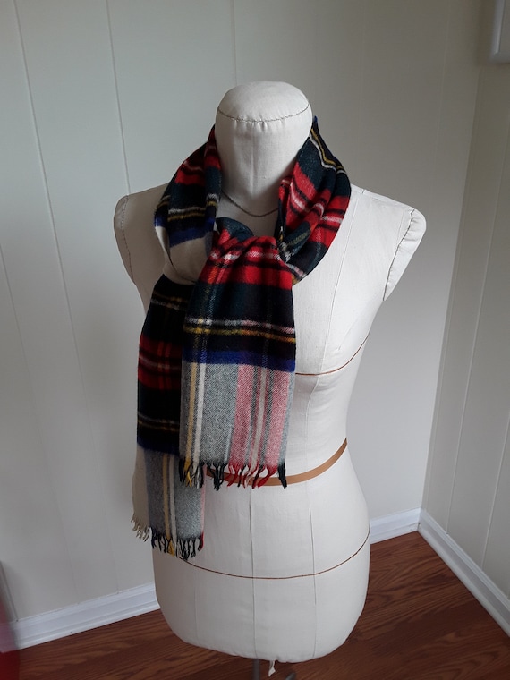 Johnstons of Elgin Dress Stewart Scarf, Cashmere … - image 5