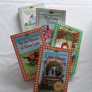 The First Five Little House Books Boxed Set, The Laura Years by Laura Ingalls Wilder, Summer Reading for Kids American Pioneer Life Stories