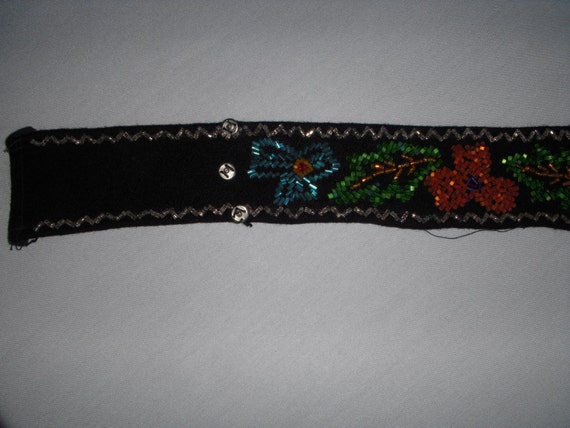 Handmade Women's Beaded Belt Made in Ukraine, Mul… - image 5