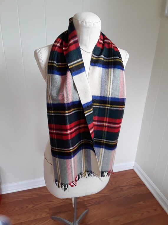 Johnstons of Elgin Dress Stewart Scarf, Cashmere … - image 8