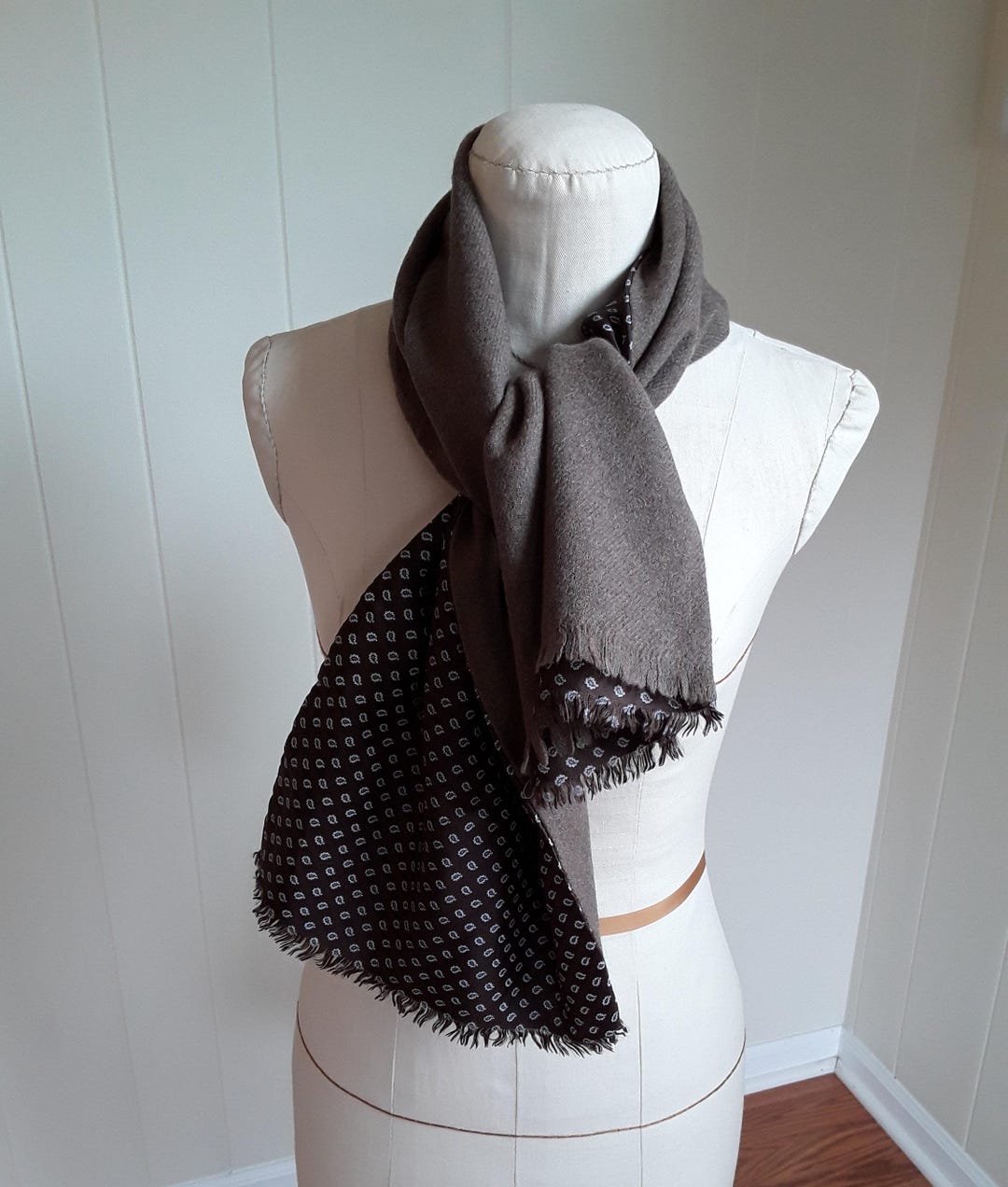 CLOSED Men's Scarf - Dark Night