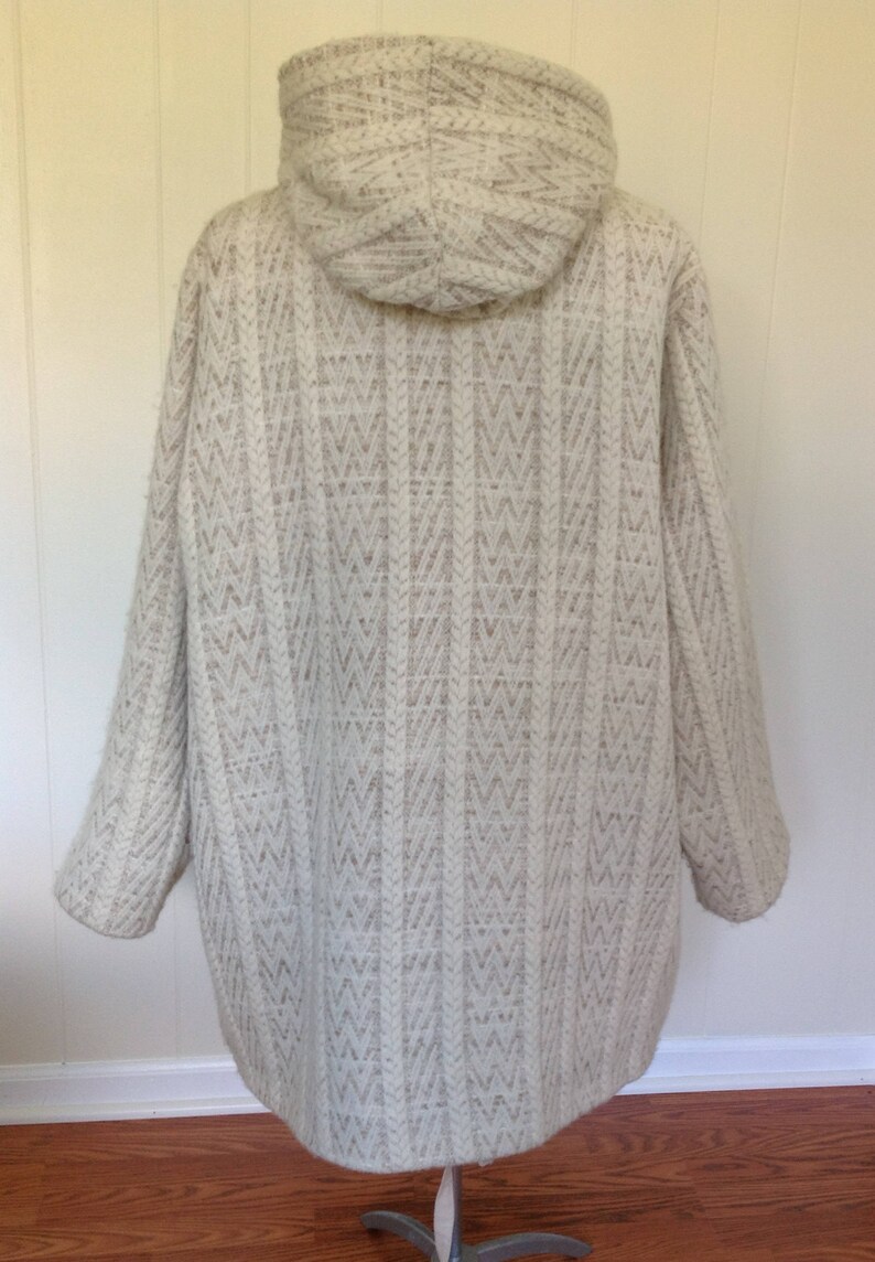 Plus Size Irish Knit Hooded Sweater Women's Irish Wool Etsy