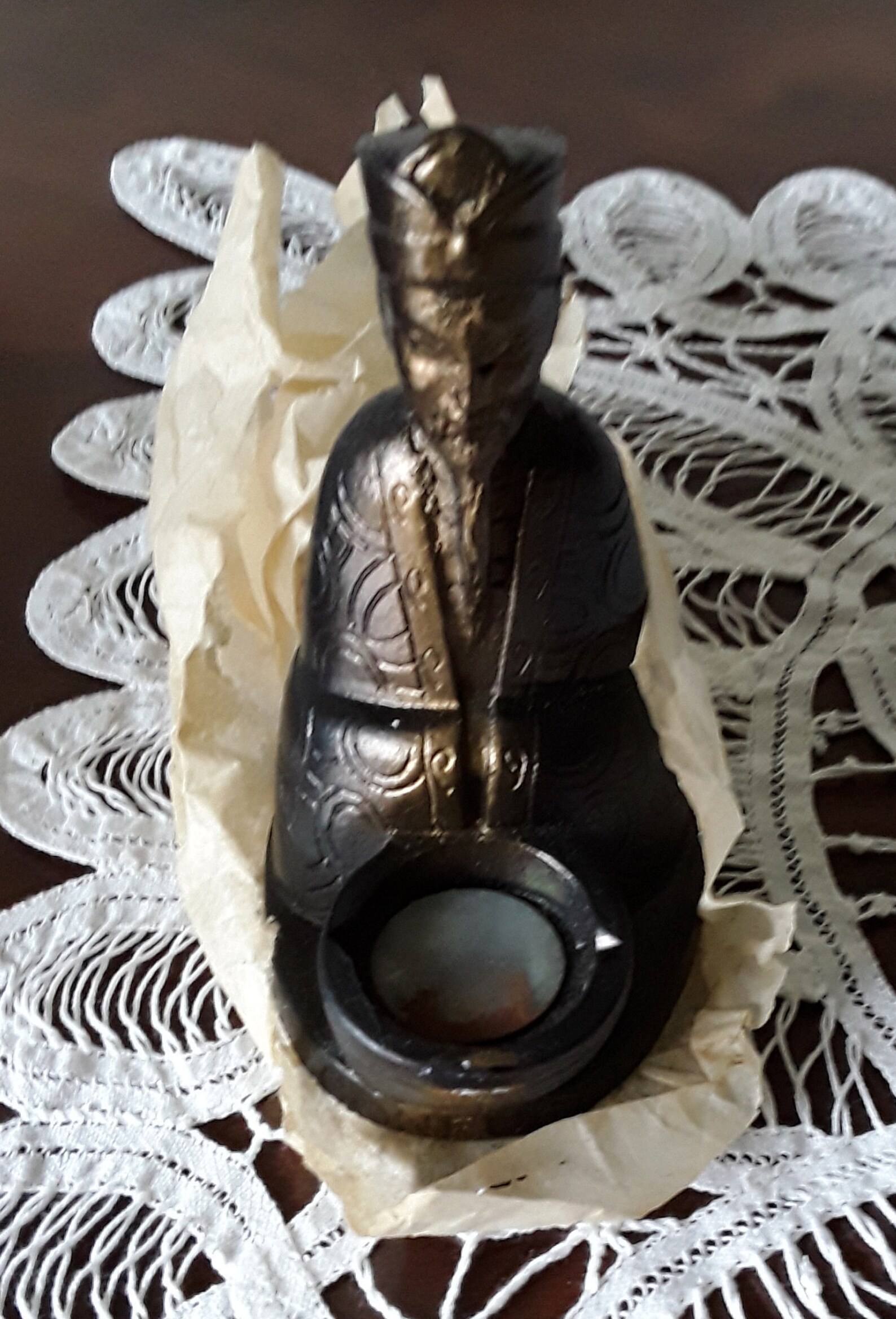 Vintage Cone Incense Burner in Original Box Confucius Incense Etsy