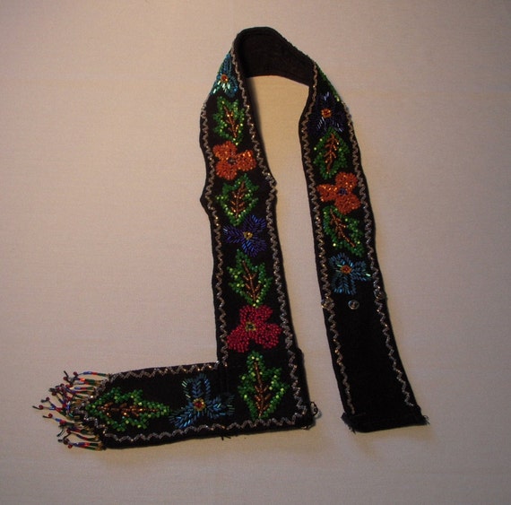 Handmade Women's Beaded Belt Made in Ukraine, Mul… - image 2