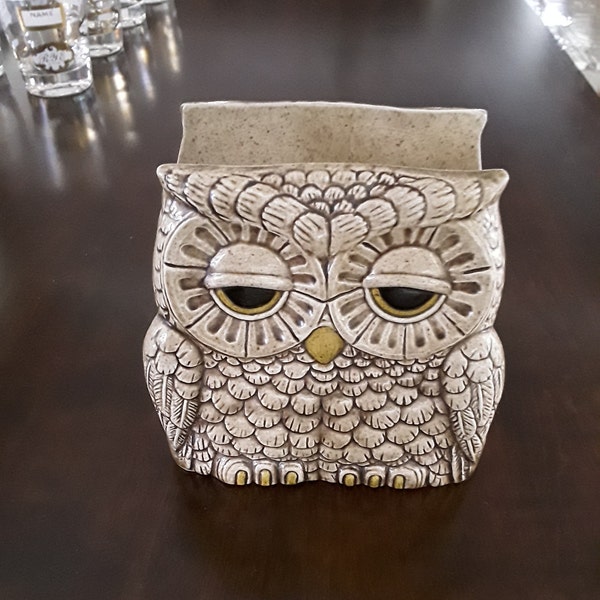 Owl Napkin Holder Etsy