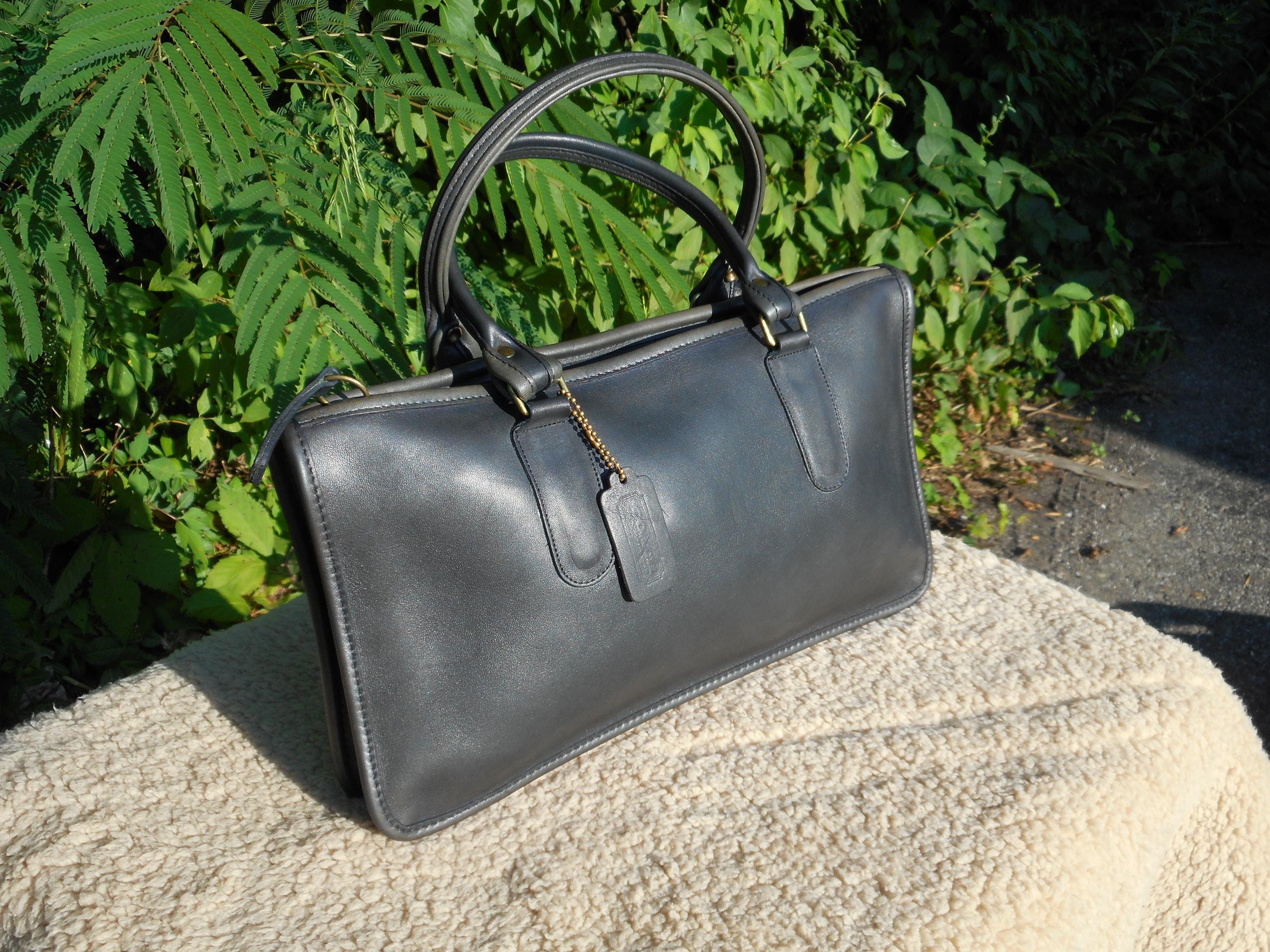 Vintage Coach Club Satchel 9885, EUC in Navy, Free US Shipping - Etsy