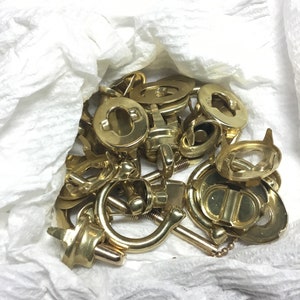 Cleaning & Recycling Service for Vintage Coach Hardware (Not selling Hardware, just cleaning it).