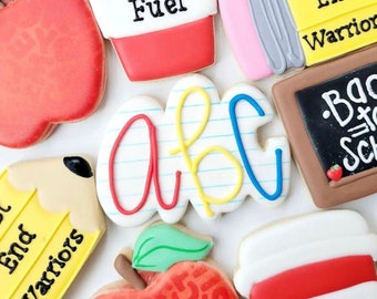 ABC Back to School Cookie Cutter