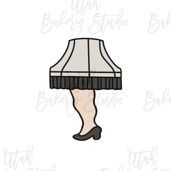 Leg Lamp Cookie Cutter - Etsy