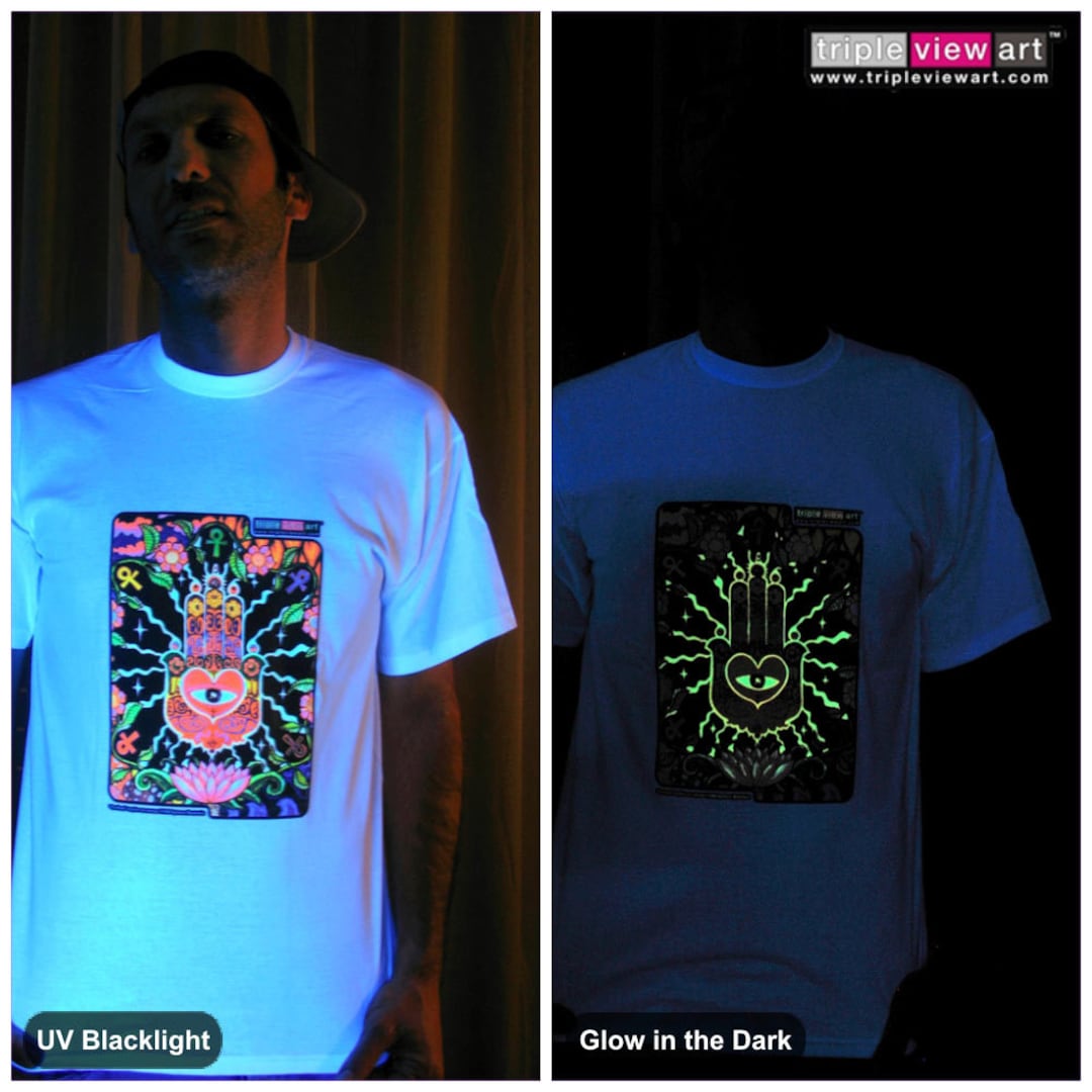 The Hand UV Black Light Fluorescent & Glow in the Dark