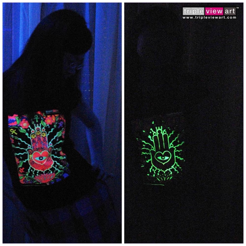 The Hand UV Black Light Fluorescent & Glow In The Dark image 1