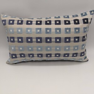 Textured Squares Decorative Pillow
