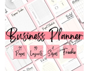 Business Planner Afdrukbaar, Business Planner Template, Business Planner Digital, Business Planner Small Business