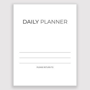 Daily Planner To Do, Daily Planner To Do List, Daily Planner Template, Daily Planner Printable, Daily Planner Sheet
