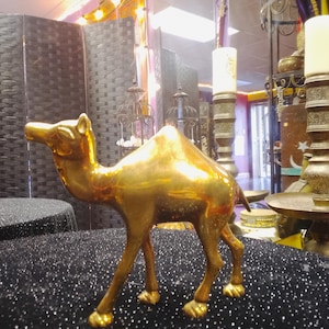 Brass Camel Figurine