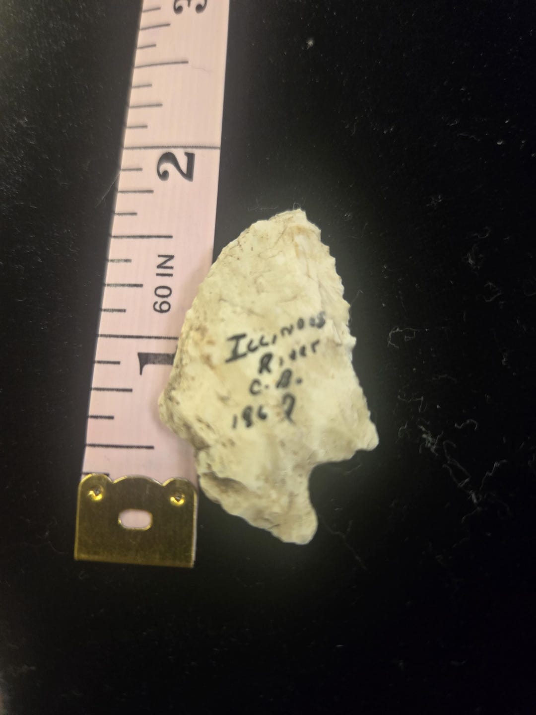 Prehistoric Arrowhead Found 1962 in the Illinois River - Etsy