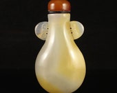 N03792 Chinese Natural Agate Snuff Bottle