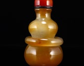 N04505 Chinese Natural Agate Snuff Bottle