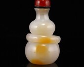 N01188 Chinese Natural Agate Snuff Bottle