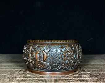 E7791 Chinese Bronze Incense Burner