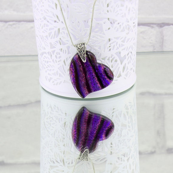 Etsy fused glass jewelry sale