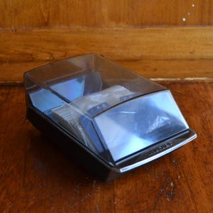 Archivador de tarjetas Rolodex con tarjetas de índice sin usar, etc.