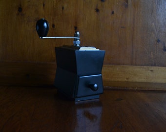 Black-Out Manual Coffee Grinder/Mill Burr Style by Stoha Design of Germany in Like New Condition