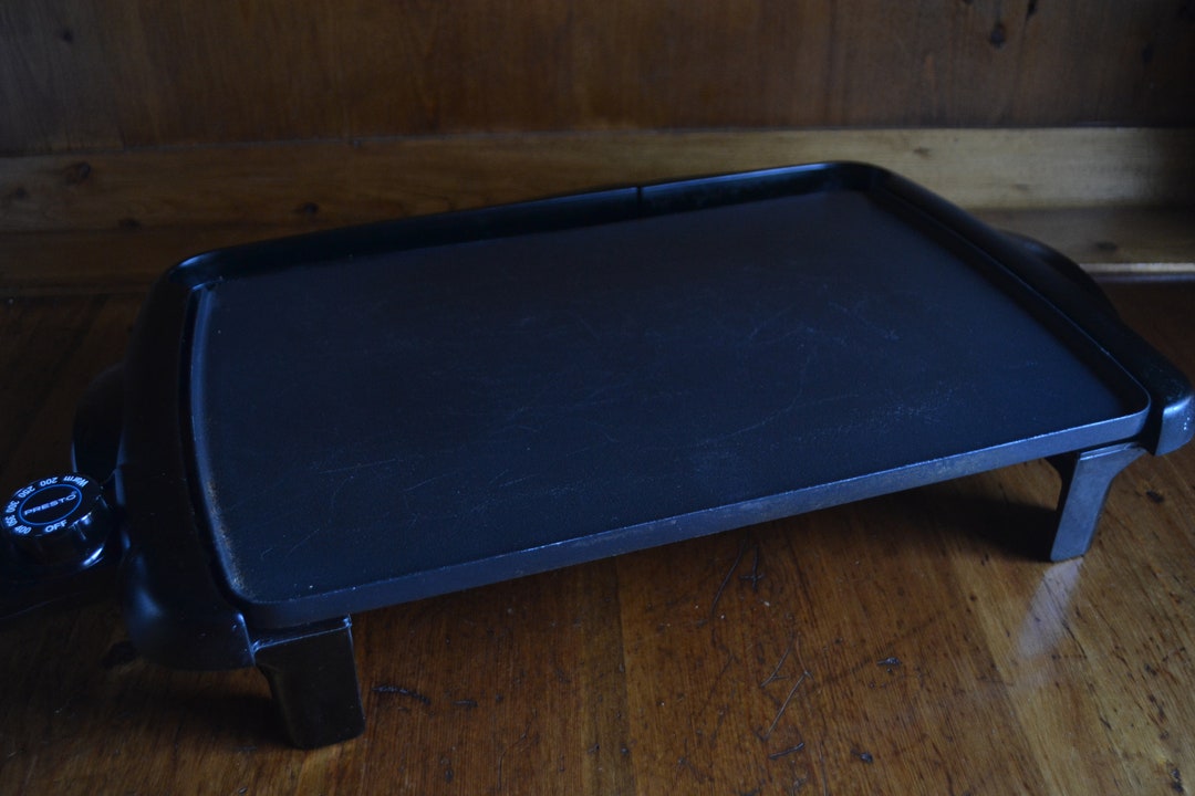 Presto Electric Griddle Fry Pan Vintage Model 0690005 Etsy