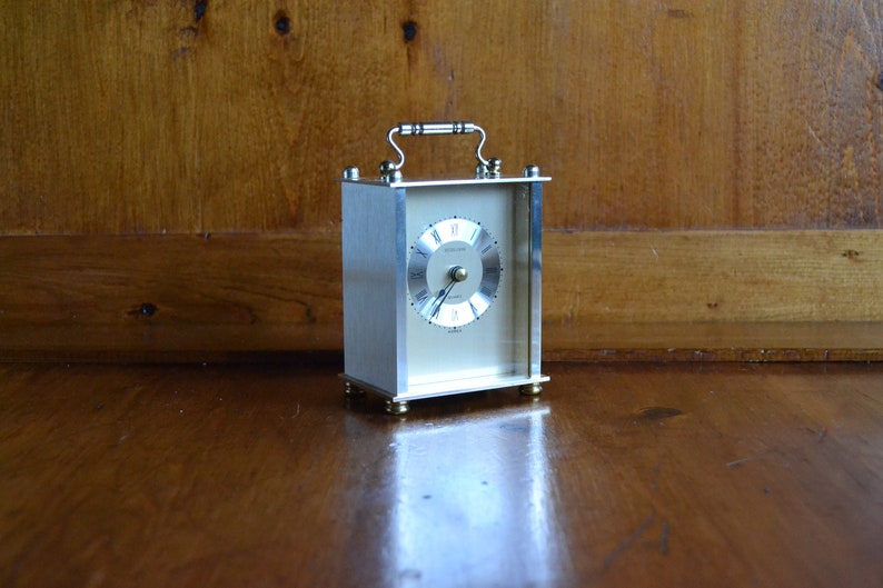 Quartz Clock by Heirloom Battery Powered Brass Etsy