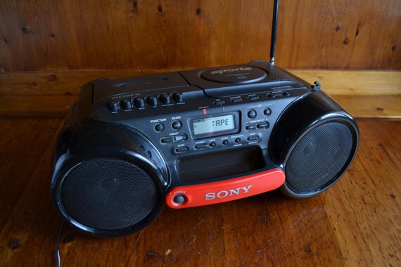 SONY CFD-980 ラジカセ ESP sports 美メンテ済可動品] Sony Sports CDラジカセ CFD-980