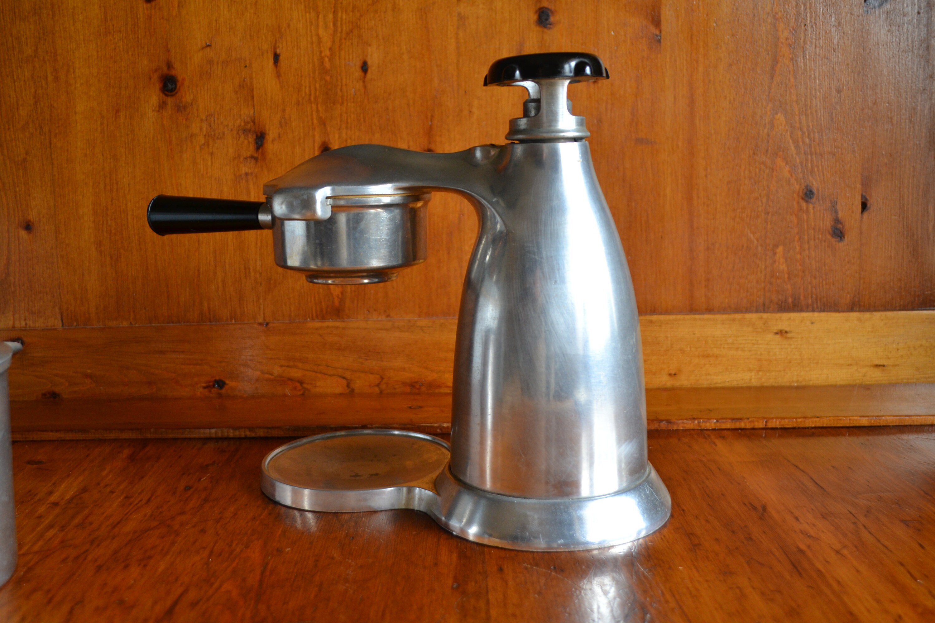 Vintage Italian Vesuviana Stove Top Espresso Machine From