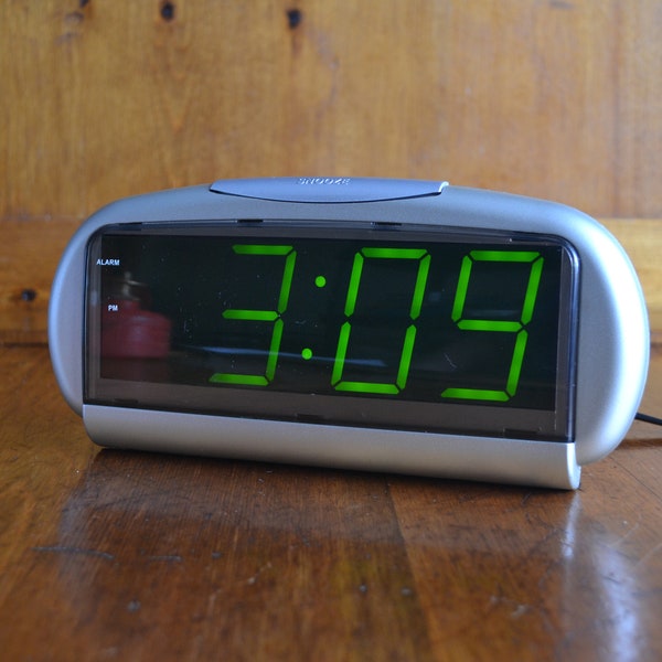 Large Number Clock Etsy