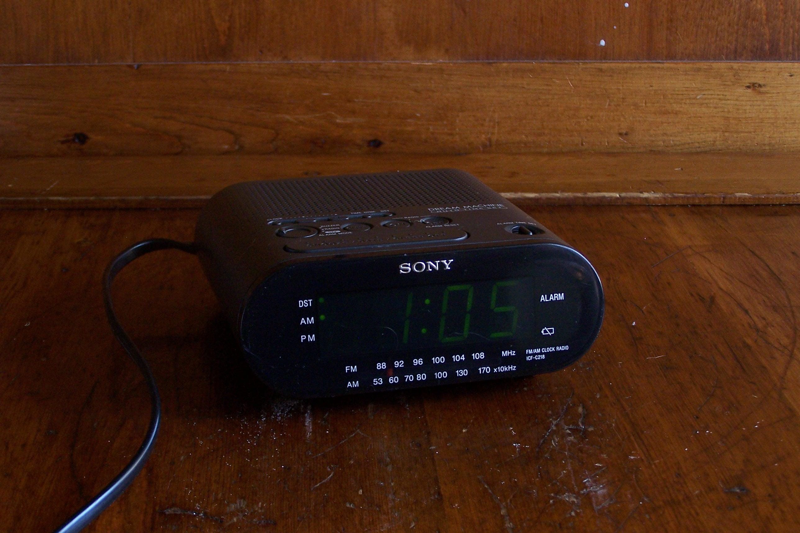 Vintage sony alarm clock - Etsy 日本