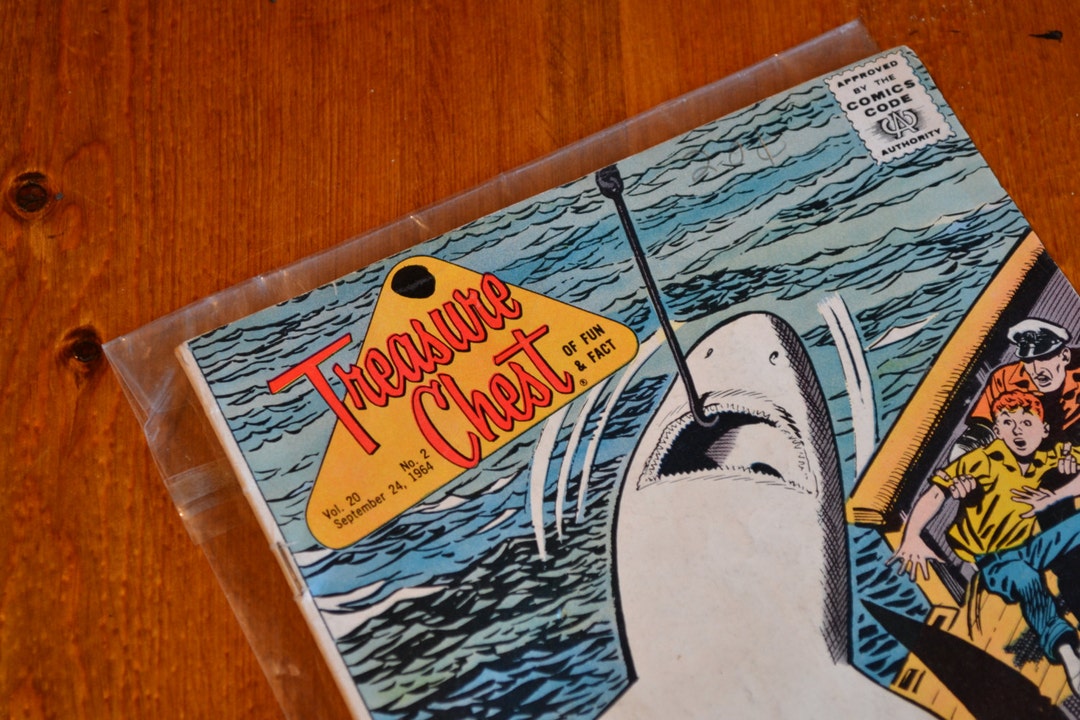 1964 Treasure Hunt Comic Book - Etsy
