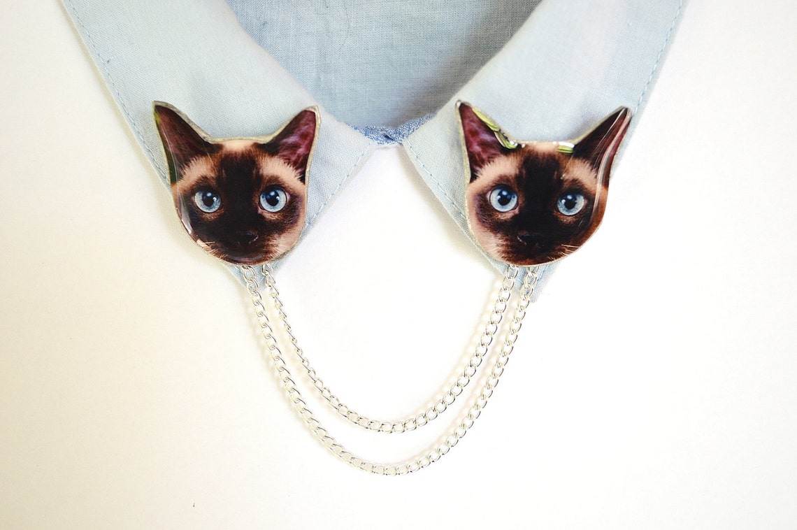 Siamese Cat Siamese Jewelry Siamese Cat Jewelry Siamese Etsy