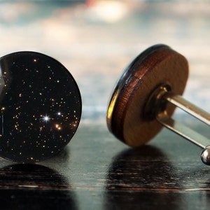 men cufflinks , galaxy cufflinks , space cufflinks , astronomy cufflinks , nebula cufflinks , glass cufflinks , wood cufflinks