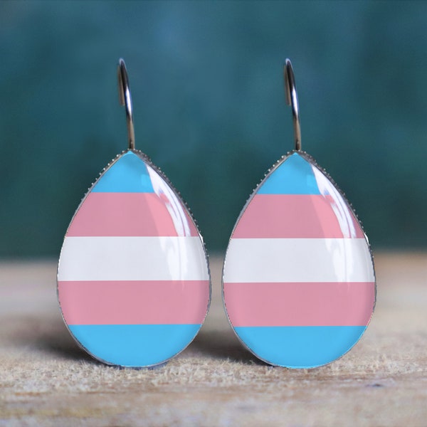 transgender earrings , transgender jewelry , transgender pride , transgender flag , trans earrings , trans pride earrings