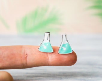 science jewelry , chemistry earrings , science gift , chemistry jewelry , biology jewelry , science geek nerd , chemistry gift