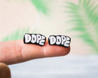 dope  , dope gifts , funny gift , funny earrings , fun earrings , quirky jewelry , funny jewelry