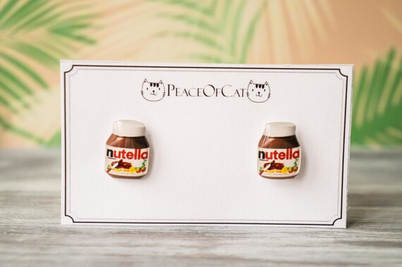 Nutella Earrings
